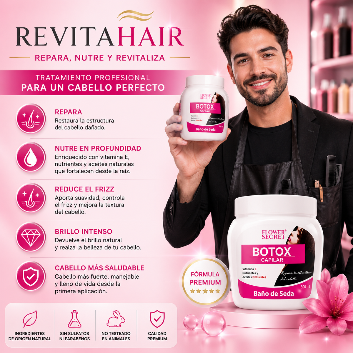 RevitaHair™ - BOTOX CAPILAR BAÑO DE SEDA
