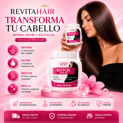 RevitaHair™ - BOTOX CAPILAR BAÑO DE SEDA