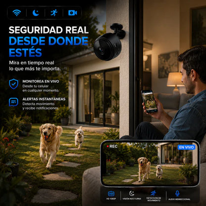 SpyCam Pro™ - Vigila lo que mas te importa.